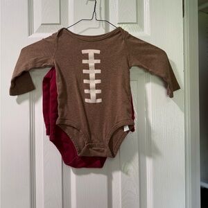 Carter's Football Theme Bodysuit 2 pack
